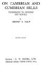 [Gutenberg 48700] • On Cambrian and Cumbrian Hills: Pilgrimages to Snowdon and Scafell